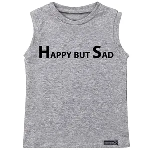 تاپ دخترانه 27 مدل Happy But Sad کد MH975