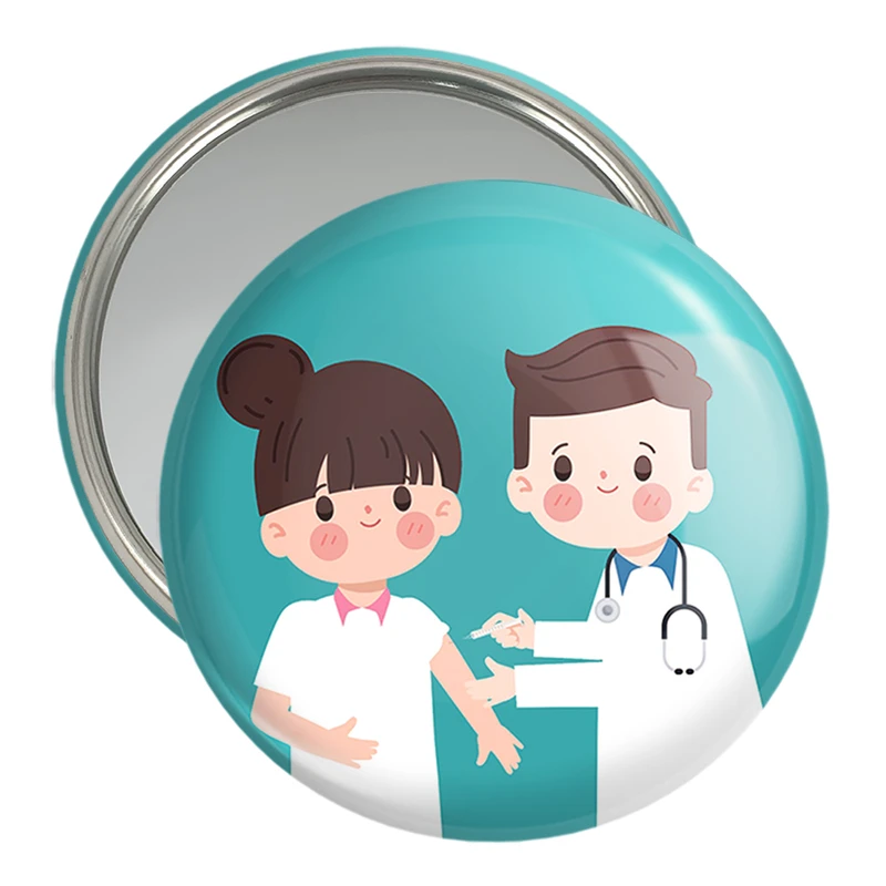 آینه جیبی خندالو مدل پزشک و پرستار کودکانه کد 36500