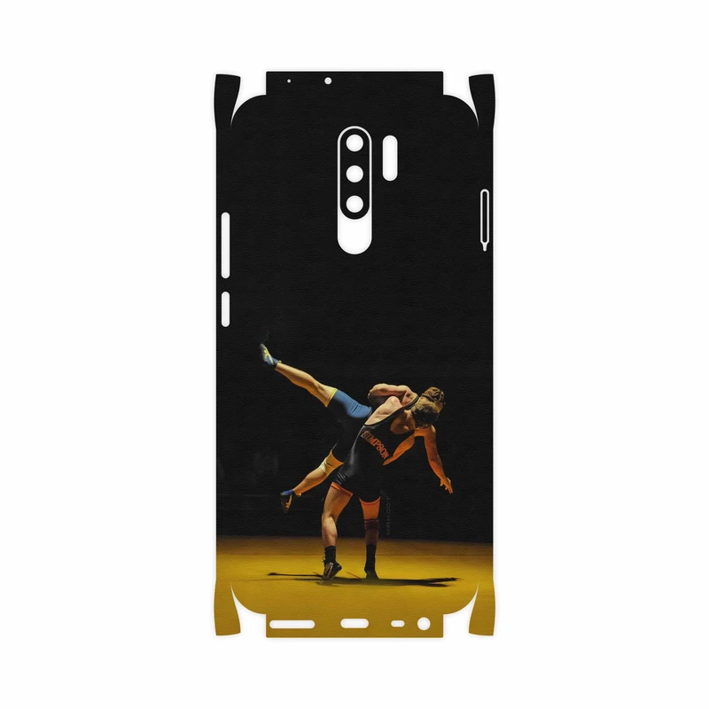 برچسب پوششی ماهوت مدل Wrestling-FullSkin مناسب برای گوشی موبایل شیائومی Redmi 9
