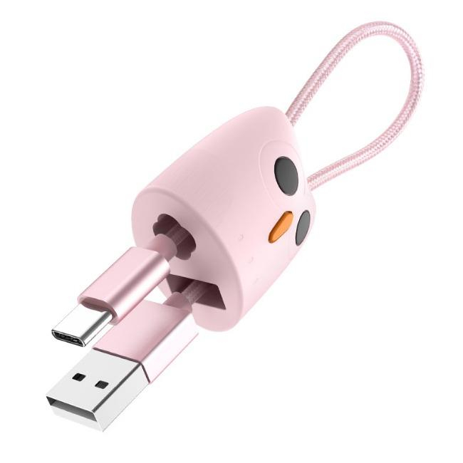 کابل تبدیل USB به  USB-C مدل SCC طول 0.24 متر