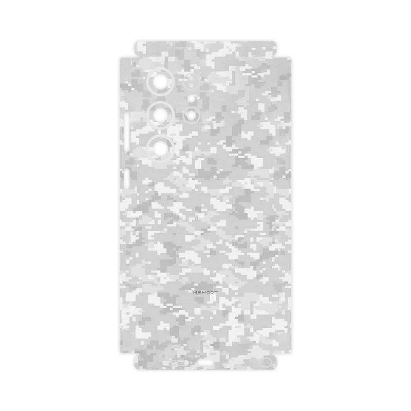 برچسب پوششی ماهوت مدل Army_Snow_Pixel-FullSkin مناسب برای گوشی موبایل سامسونگ Galaxy S24 Ultra
