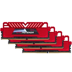 رم دسکتاپ DDR4 چهارکاناله 2666 مگاهرتز CL15 گیل مدل Evo Potenza ظرفیت 16 گیگابایت