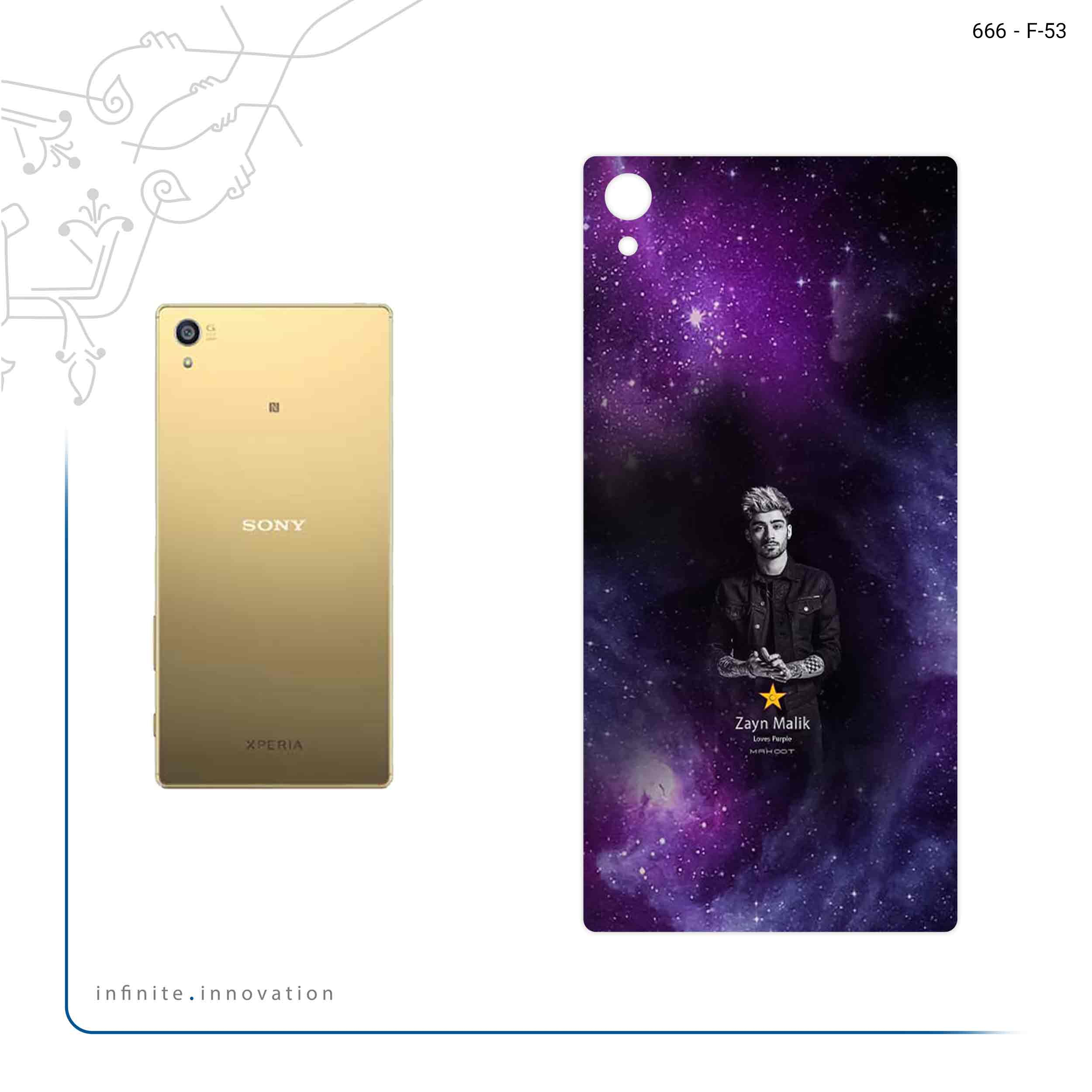 برچسب پوششی ماهوت مدل Zayn Malik مناسب برای گوشی موبایل سونی Xperia Z5 Premium