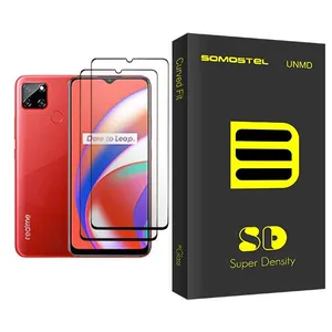 Somastel SD Glass MIX002 Screen Protector For Realme C12 Pack Of 2