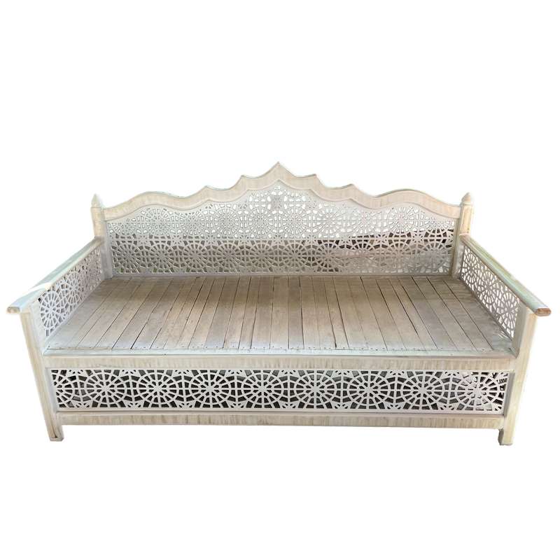 نیمکت مدل تاج عقیق طرح گل