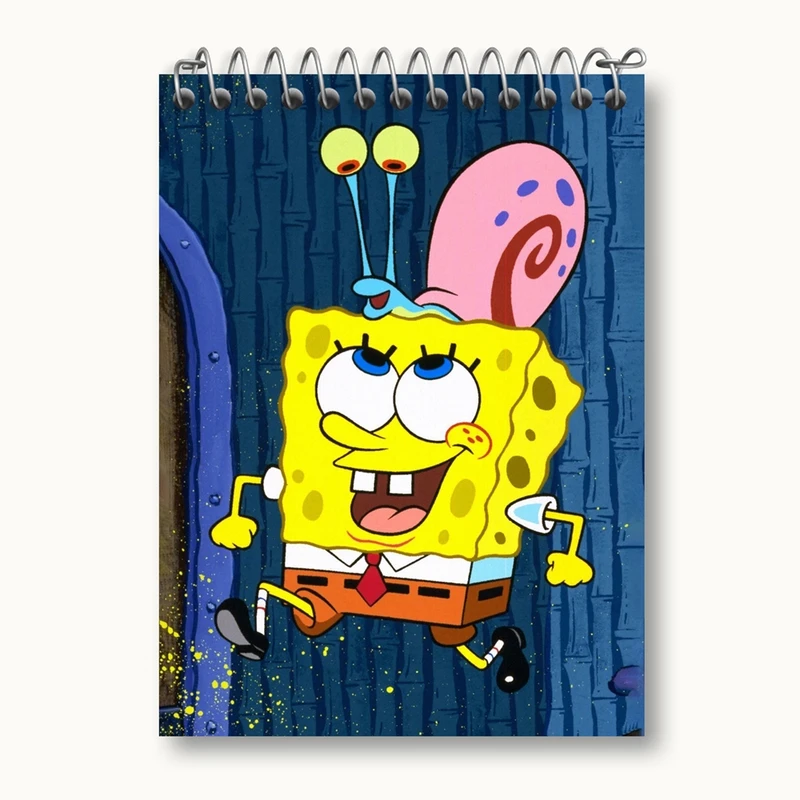 دفتر یادداشت 50 برگ خندالو مدل باب اسفنجی کد 4743