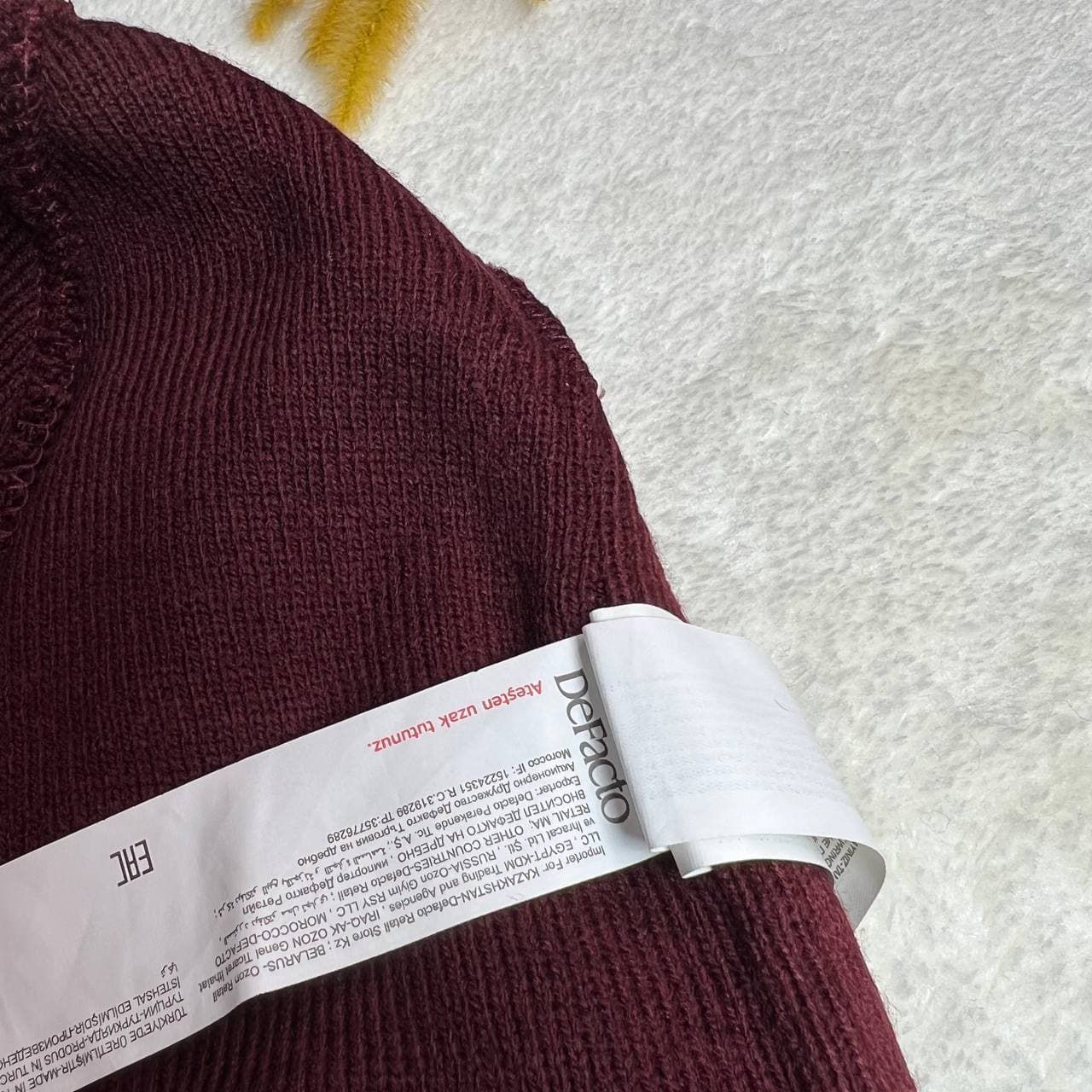 کلاه بافتنی مردانه دفکتو مدل PRS -  - 4
