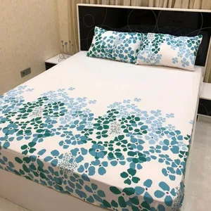  سرویس روتختی مدل گل دار پنبه ای 2 نفره 3 تکه