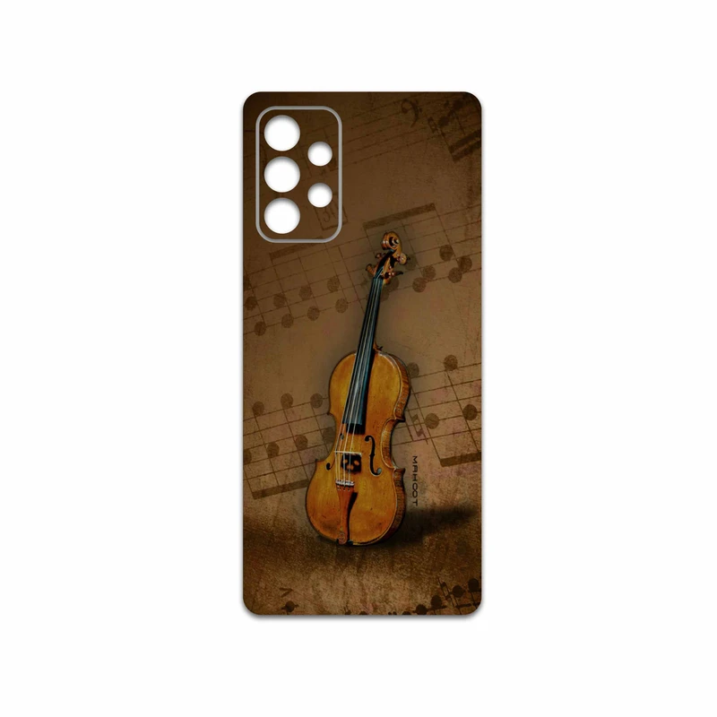 برچسب پوششی ماهوت مدل Violin-Instrument مناسب برای گوشی موبایل سامسونگ Galaxy A72