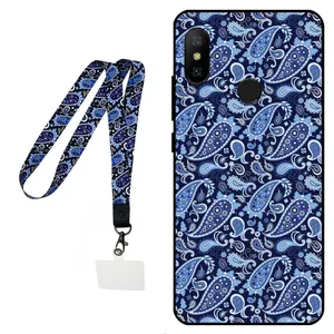 Megafone Paisley 0026 Cover For Xiaomi Redmi Note 6 Pro Mobile Neckband