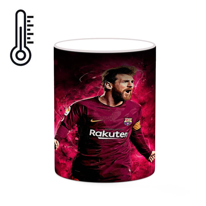 ماگ حرارتی کاکتی طرح Leo Messi لئو مسی مدل mgh42408