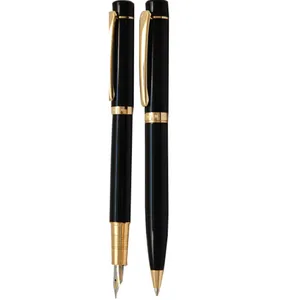 Europen Cool Ballpoint Pen and Fountain Pen Set