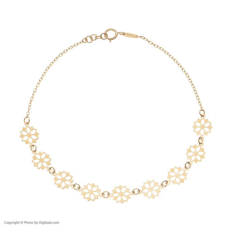 دستبند طلا 18 عیار زنانه مایا ماهک مدل MB1358