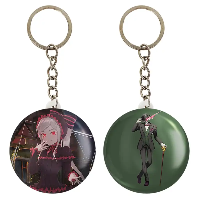 جاکلیدی خندالو مدل شالتر انیمه اورلرد کد 1831818320 مجموعه 2 عددی