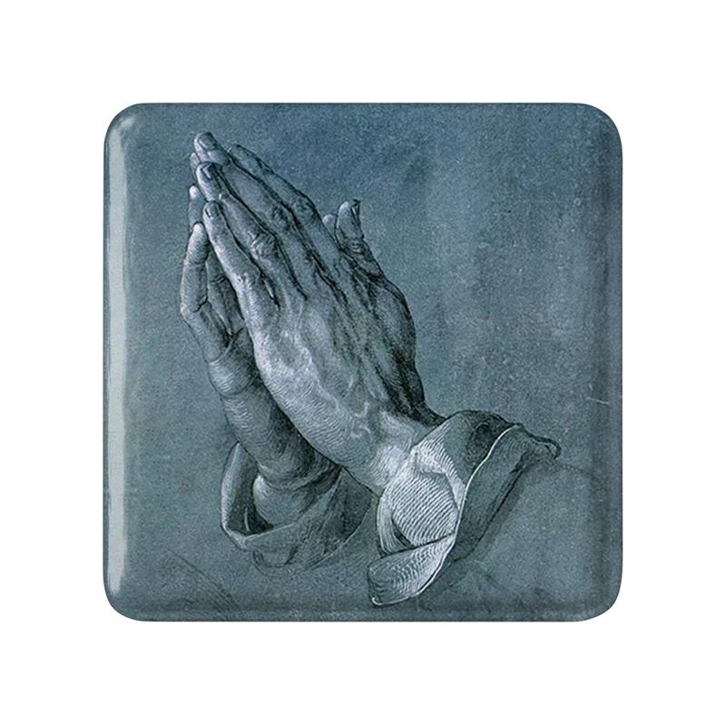 پیکسل خندالو طرح دستان نیایشگرآلبرشت دورر مدل مربعی کد 36831