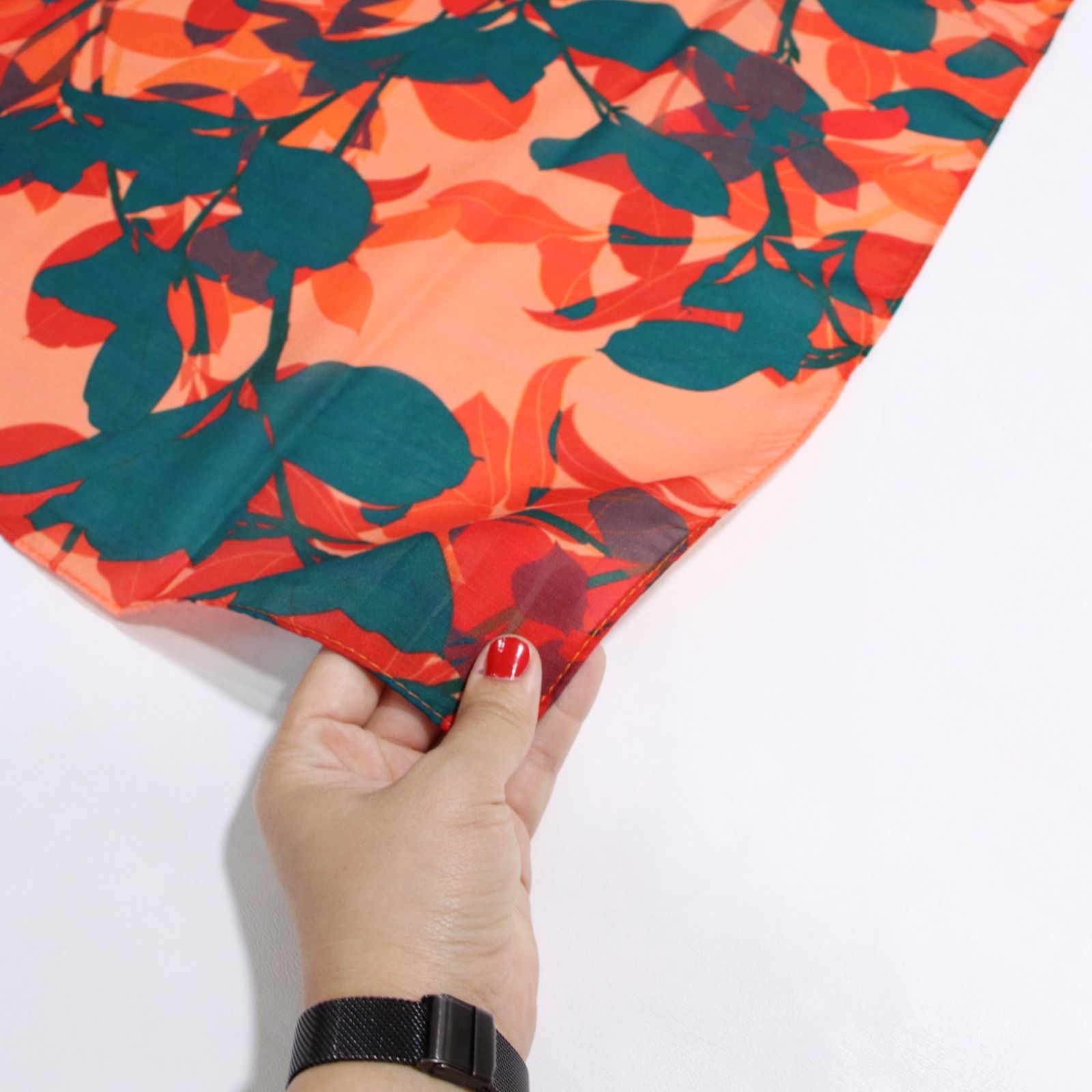 شال زنانه آنالیا مدل نخی پاییزی کد a-8066 -  - 5