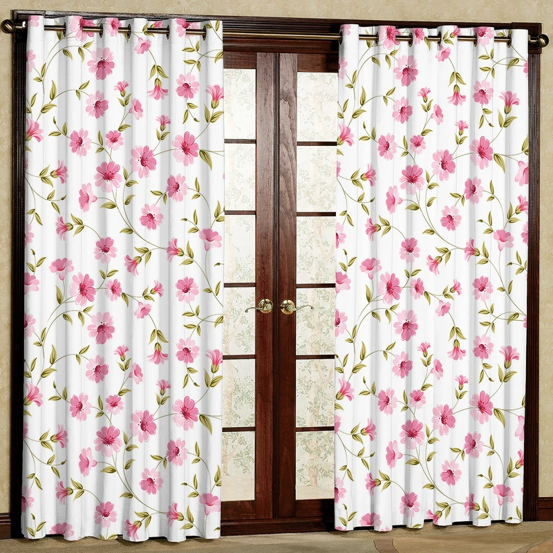 پرده مدل مخمل پانچی کد 4222T2 سایز 200x140 سانتی متر