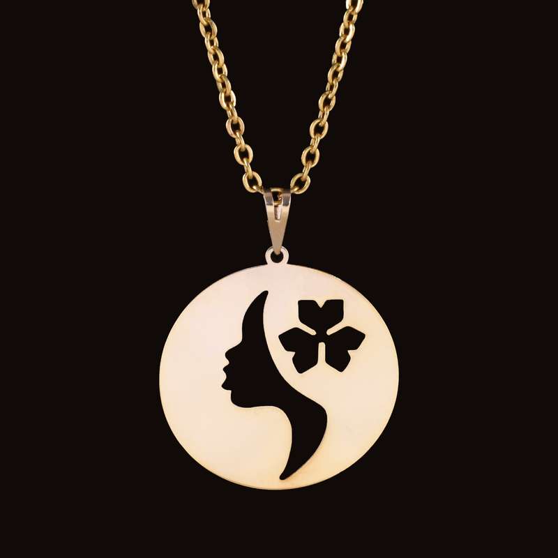 گردنبند نقره زنانه مدل h454