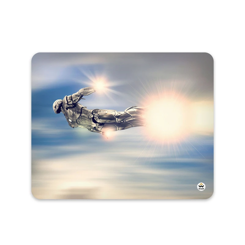 ماوس پد شادیت مدل Iron Man کد622 سایز 24*19 سانتی متر