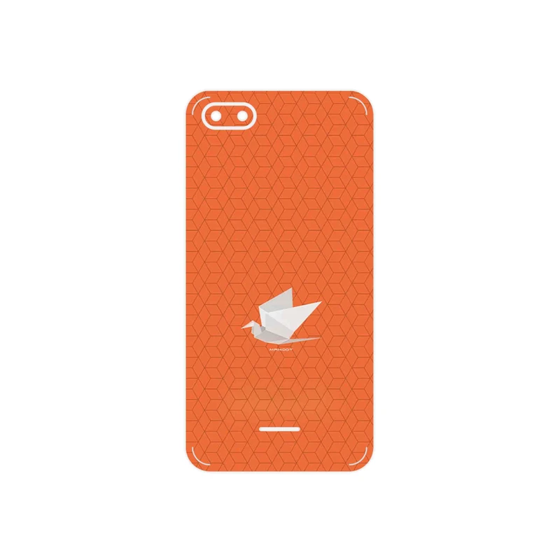 برچسب پوششی ماهوت مدل Minimalist origami bird مناسب برای گوشی موبایل شیائومی Redmi 6A