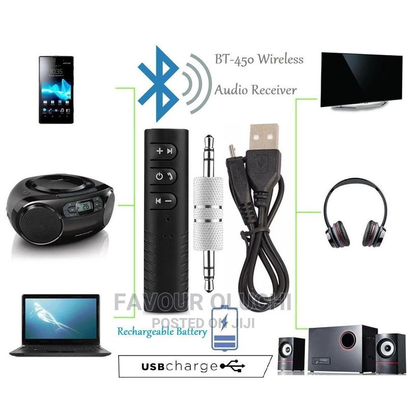 گیرنده بلوتوثی مدل RECEIVER AUX