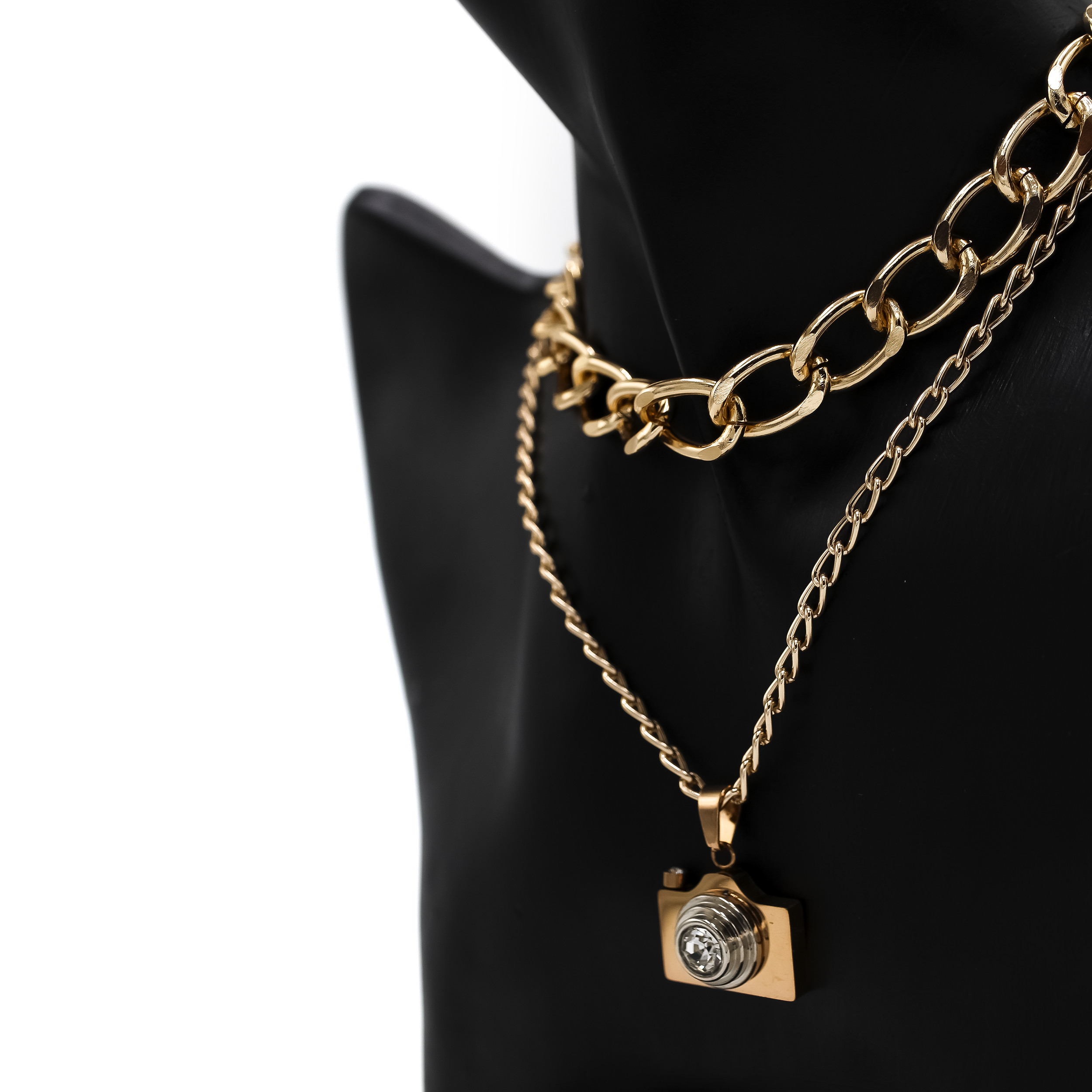 گردنبند دخترانه طرح دوربین