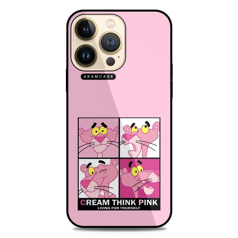 کاور آکام مدل AMC-WA13PRO-PINK PANTHER15مناسب برای گوشی موبایل اپل iPhone 13 Pro