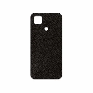 MAHOOT Dark-Brown-Leather Cover Sticker for Xiaomi Poco C3