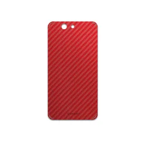 MAHOOT Red-Fiber Cover Sticker for Asus PadFone Infinity
