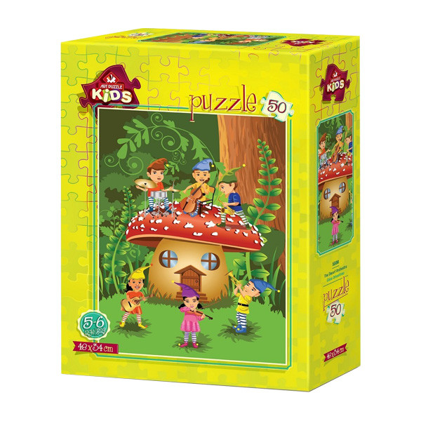 پازل 50 تکه آرت پازل مدل The Dwarf Orchestra