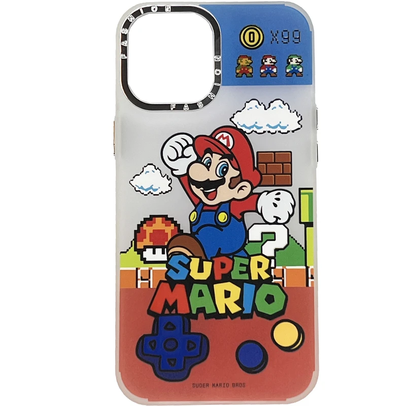 کاور مدل Super mario مناسب برای گوشی موبایل اپل Iphone 12promax