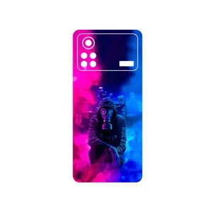 MAHOOT Smoke Rainbow Digital Art 2 Cover Sticker for Xiaomi Poco X4 Pro 5G