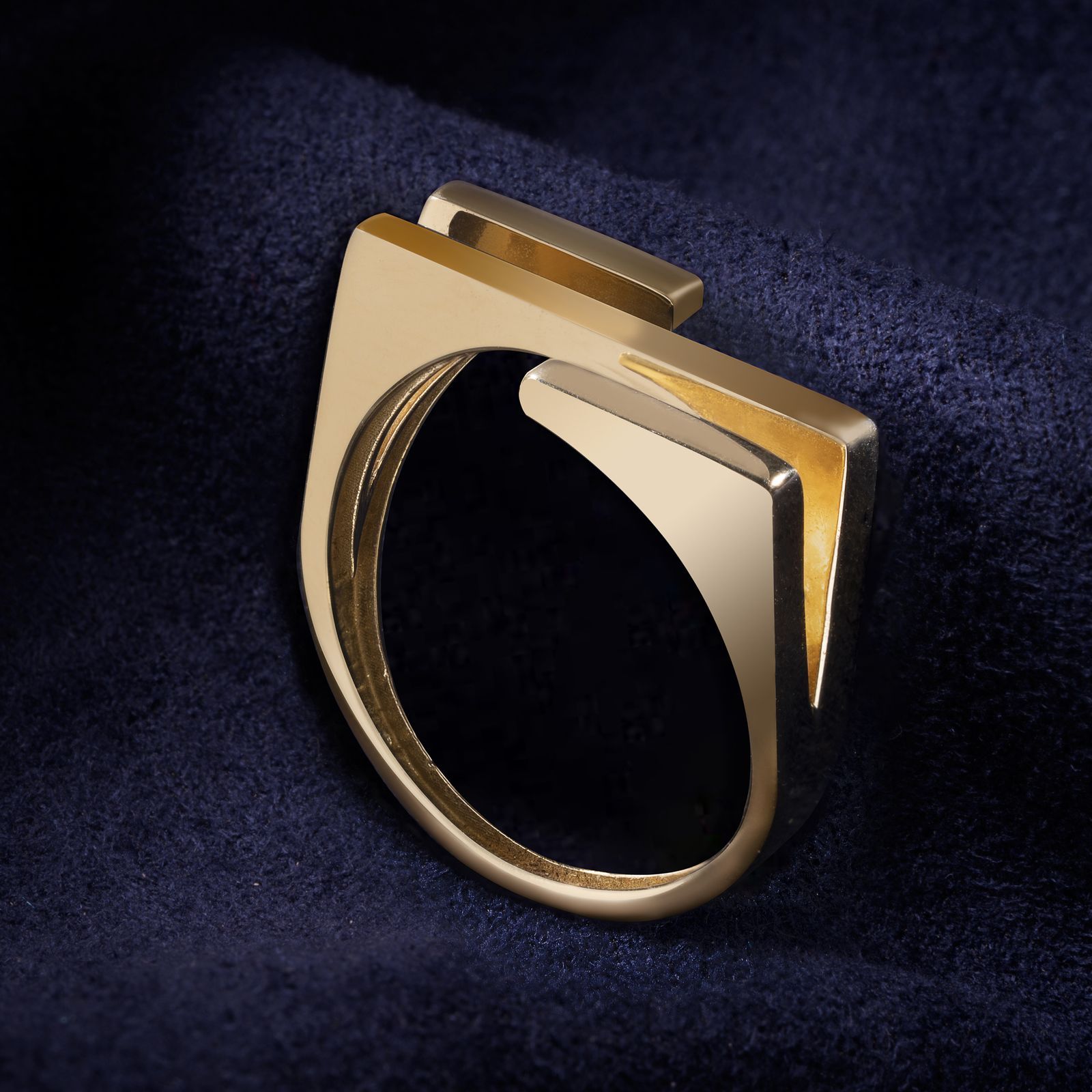 انگشتر طلا 18 عیار زنانه جواهری سون مدل 3346 -  - 3