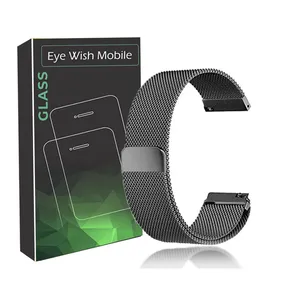 بند آی ویش مدل میلانس مناسب برای ساعت هوشمند شیائومی LS05 / KW 66 / MIBRO X 1 / LS05S / KEISELECT KR / KR PRO / MI WATCH COLOR SPORT