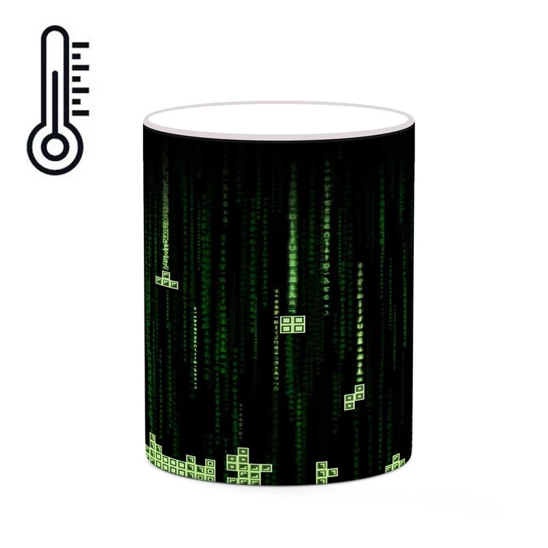 ماگ حرارتی کاکتی مدل بازی تتریس Tetris کد mgh30743