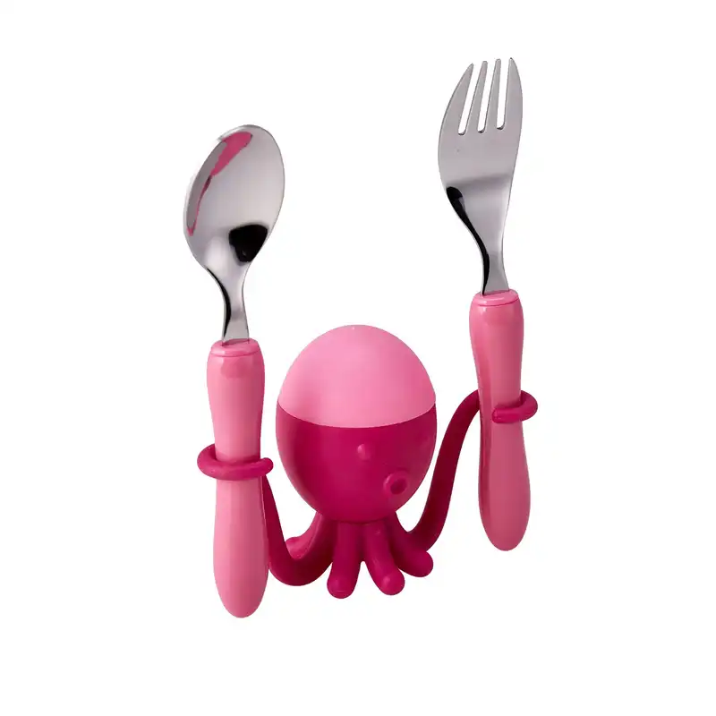 ست غذاخوری سه تکه کودک اووکس مدل AHTAPOT