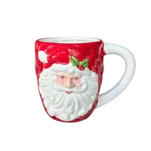 ماگ طرح کریسمس مدل Santa کد Y14