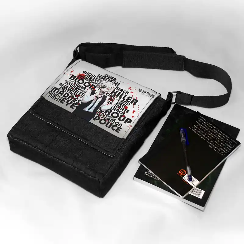 کیف رودوشی چی چاپ مدل انیمه توکیو غول کد کانکی