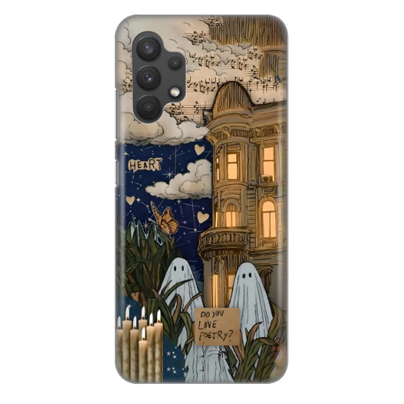 کاور طرح قلعه ارواح کد DIMO-066 مناسب برای گوشی موبایل سامسونگ Galaxy M32 5G / Galaxy A32 5G