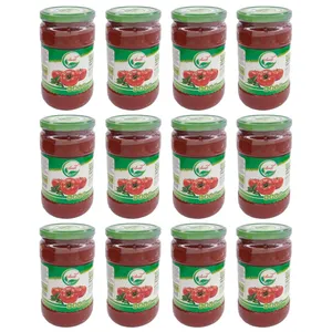 رب گوجه فرنگی طبیعی سنتی سان آیسان - 700 گرم بسته 12 عددی