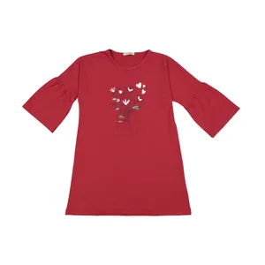 پیراهن دخترانه پیانو مدل 1811-72