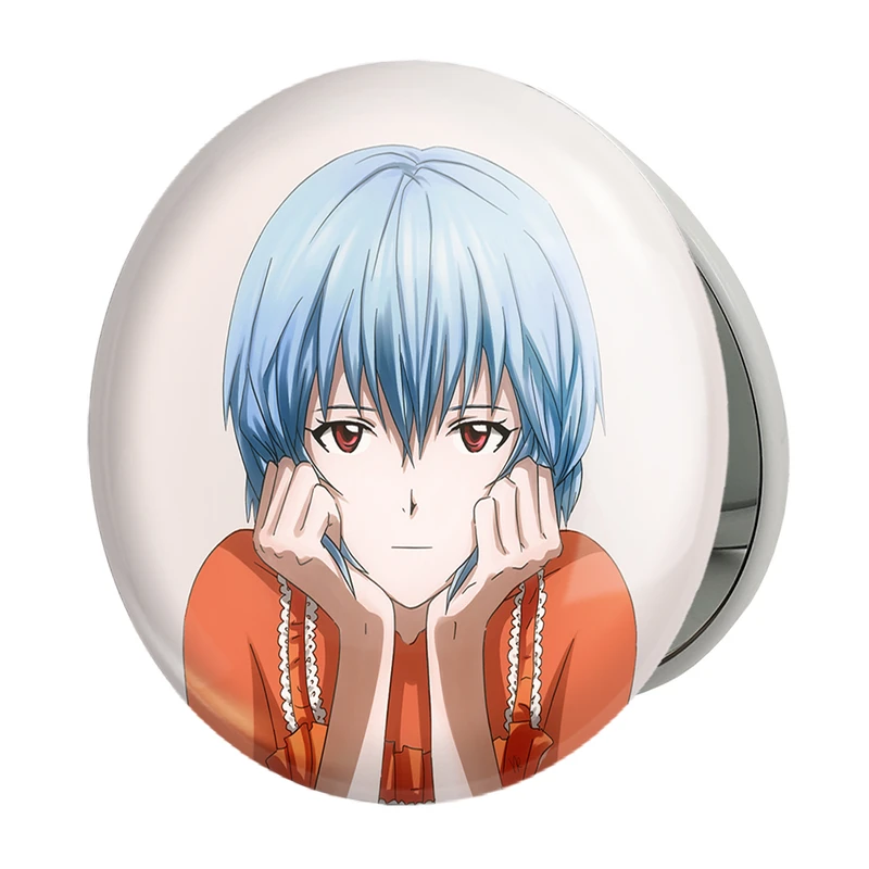 آینه جیبی خندالو طرح ری آیانامی انیمه اونگلیون مدل تاشو کد 13802 