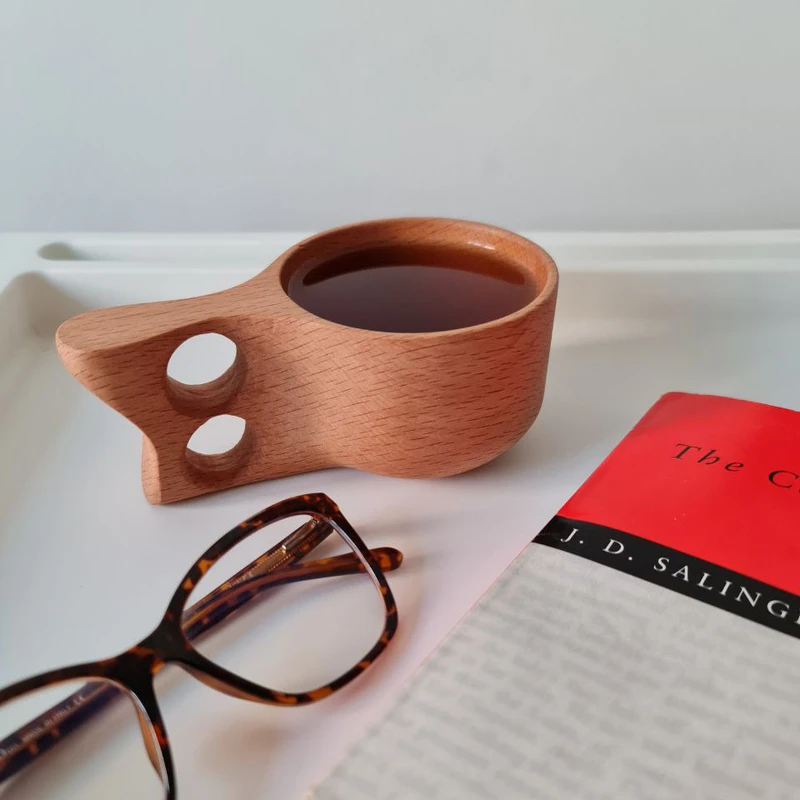 عکس شماره 5 : لیوان چوبی مدل کوکسا کد kc-304