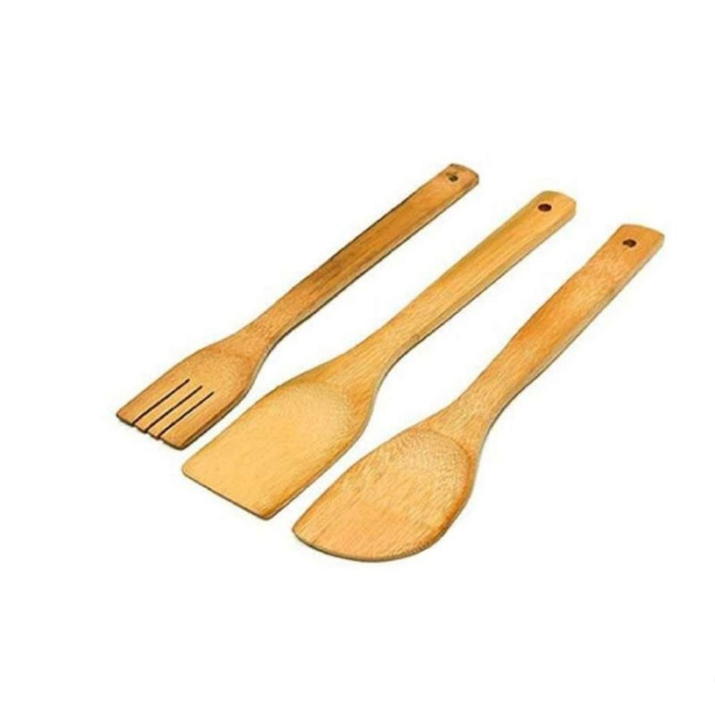سرویس کفگیر و ملاقه 3 پارچه کد MR66