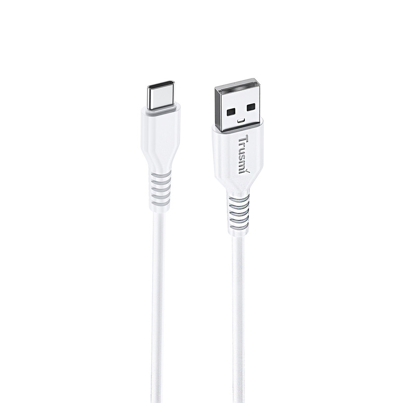 کابل تبدیل USB به usb-C تراسمی مدل CA54-03 طول 2 متر