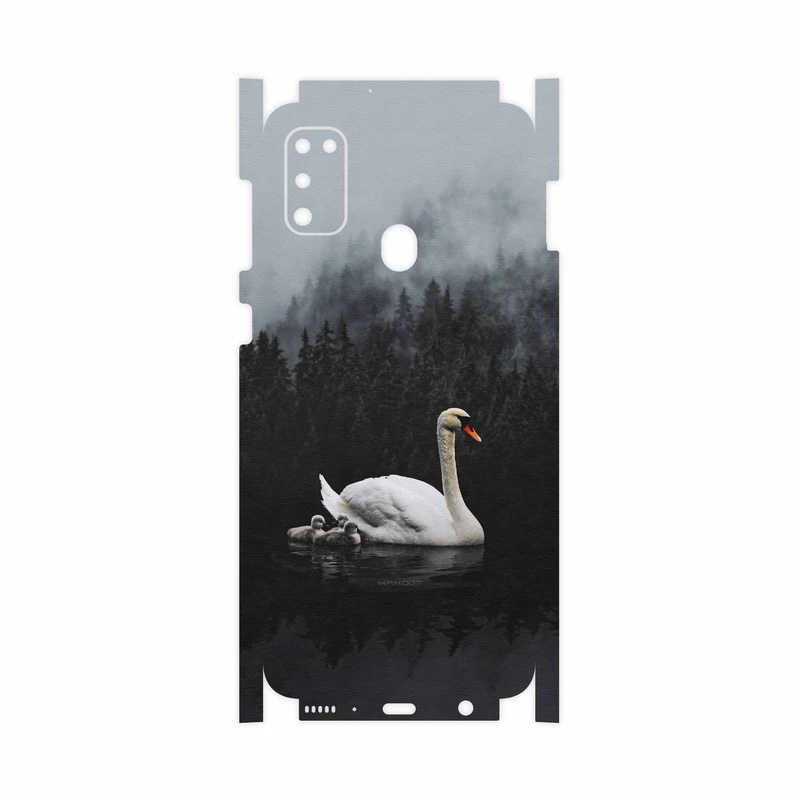 برچسب پوششی ماهوت مدل Swan Lake-FullSkin مناسب برای گوشی موبایل سامسونگ Galaxy M30s