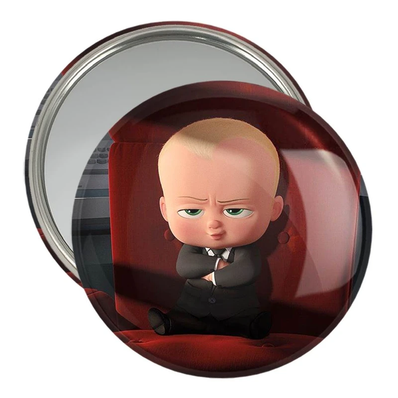 آینه جیبی خندالو مدل بچه رئیس Boss Baby  کد 12510