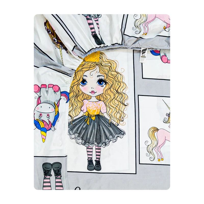 ملحفه کودک آدنو کد CH162 سایز 70x135 سانتی متر