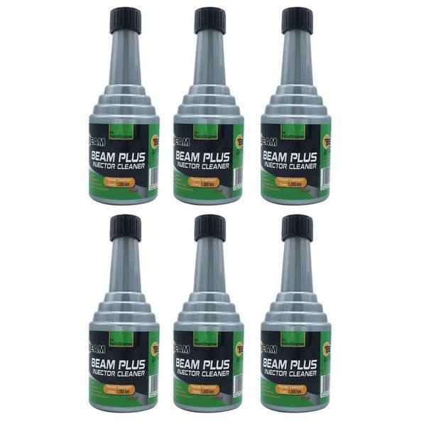 انژکتور شوی خودرو بیم مدل بیم پلاس حجم 250 میلی لیتر بسته 6 عددی