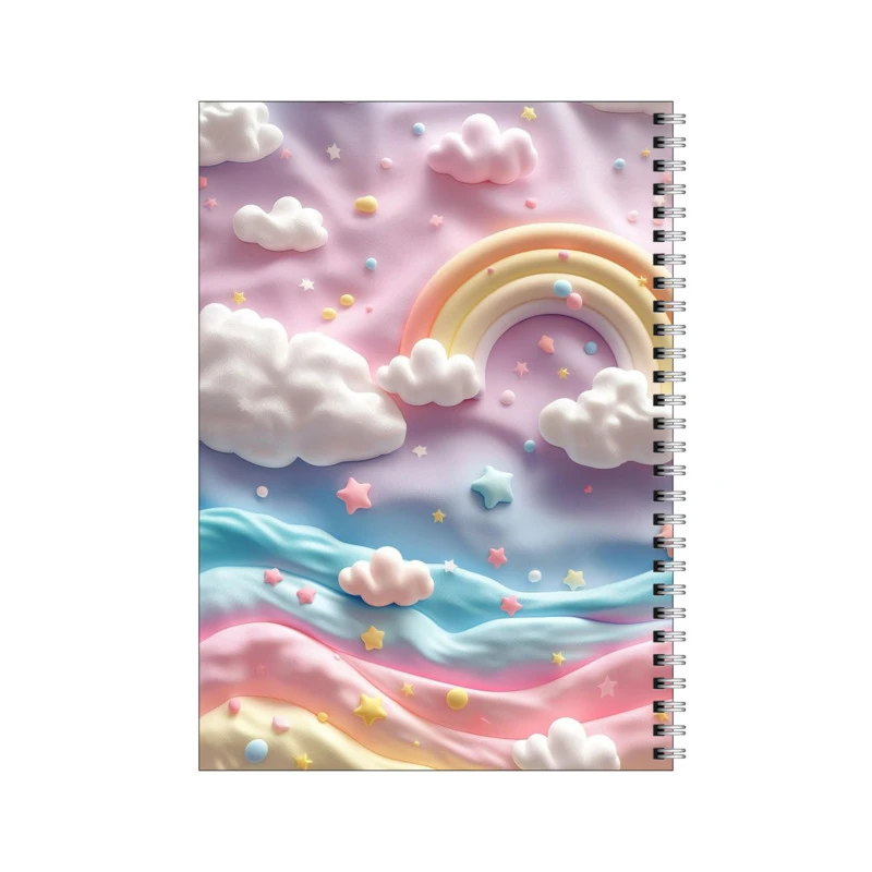 دفتر مشق 50 برگ بامبیلیپ طرح فانتزی سه بعدی کد 3368354